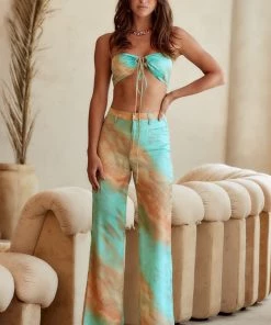 ACOA CLOTHING St. Barths Tie Dye Pants 16 ACOA CLOTHING St. Barths Tie Dye Pants