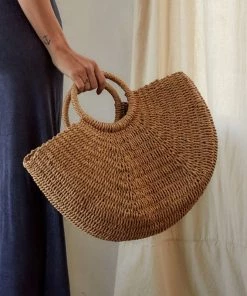FAME Joanie Natural Straw Bag