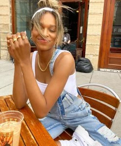 Emory Park Runaway Girl Denim Overalls