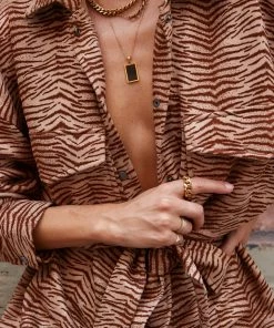 ALUMAUSA New Arrivals Erin Gold Chain Ring