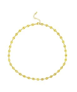 ALUMAUSA Jessa Gold Oval Link Necklace New Arrivals