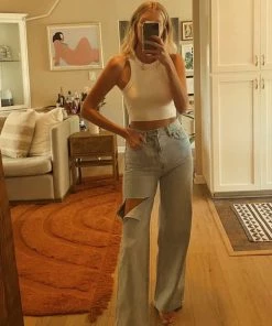 NEOITY CLOTHING Brooklyn Slash Boyfriend Jeans