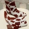 Matisse Caty Brown Cow Spot Boots