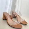 SCHUTZ Victorie Nude Block Heel