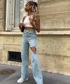 NEOITY CLOTHING Brooklyn Slash Boyfriend Jeans