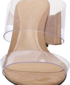 SCHUTZ Victorie Nude Block Heel 10 SCHUTZ Victorie Nude Block Heel