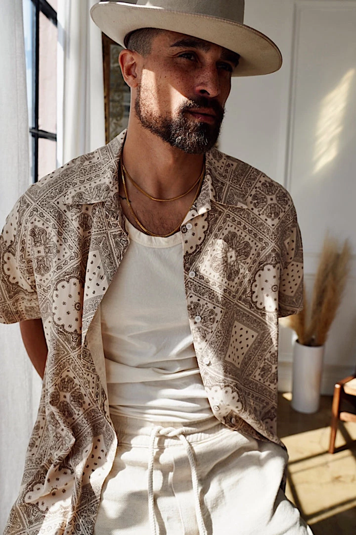 Emory Park Vaughn Paisley Camp Shirt 7 Emory Park Vaughn Paisley Camp Shirt