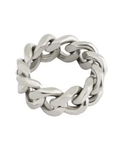 ALUMAUSA Erin Silver Chain Ring New Arrivals