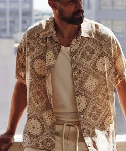 Emory Park Vaughn Paisley Camp Shirt 24 Emory Park Vaughn Paisley Camp Shirt