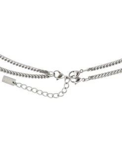 ALUMAUSA New Arrivals Michael Jake Silver Chain Necklace