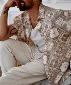 Emory Park Vaughn Paisley Camp Shirt