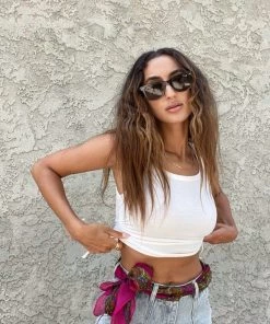 KARMA HIGHWAY New Arrivals Penelope Pink Paisley Silk Scarf 15 KARMA HIGHWAY New Arrivals Penelope Pink Paisley Silk Scarf