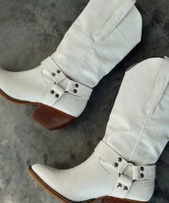 Charming Shoes New Arrivals Ryder White Croc Cowboy Boot 8 Charming Shoes New Arrivals Ryder White Croc Cowboy Boot