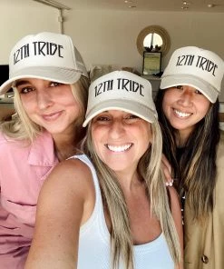 OTTO 12th Tribe Khaki Trucker Hat