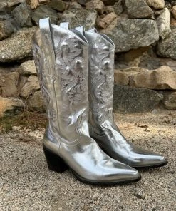 Billini Danilo Silver Metallic Boot