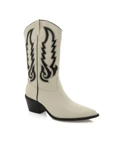New Arrivals Billini Norva Bone/Black Contrast Boot