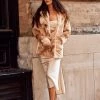 Bailey Rose De Ville Tan Faux Fur Jacket 1 Bailey Rose De Ville Tan Faux Fur Jacket