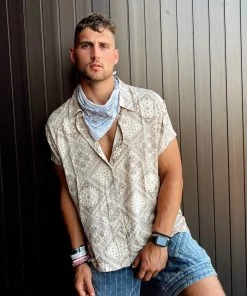 Emory Park Vaughn Paisley Camp Shirt