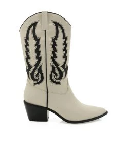 New Arrivals Billini Norva Bone/Black Contrast Boot