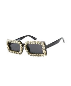 Lucent Rocket Man Rhinestone Sunglasses