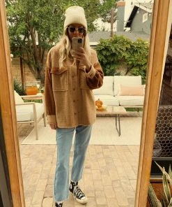 ACOA Chile Colorblock Sherpa Shacket 12 ACOA Chile Colorblock Sherpa Shacket