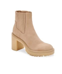 Dolce Vita Caster H20 Dune Suede Bootie New Arrivals