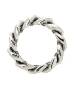 ALUMAUSA Erin Silver Chain Ring New Arrivals