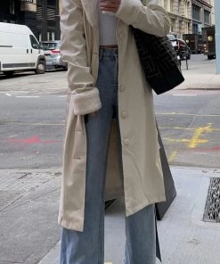 Bailey Rose Bernadette Cream Vegan Leather Jacket 12 Bailey Rose Bernadette Cream Vegan Leather Jacket