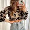 12th Tribe Dawn Leopard Sweater CLOTHING