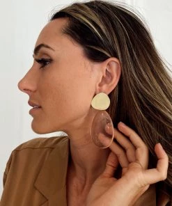 FAME Casaia Clear Resin Earrings