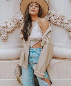 ACOA Owen Nude Vegan Leather Shirt Jacket 15 ACOA Owen Nude Vegan Leather Shirt Jacket