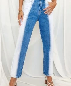 Modern Bridge International Co,Ltd. FLAT/RM B 3/F WING CHEONG COMM BLDG 19-25 JERVOIS STREET SHEUNG WAN HKWINK CLOTHING Played Out Acid Wash Jeans