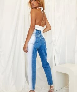 Modern Bridge International Co,Ltd. FLAT/RM B 3/F WING CHEONG COMM BLDG 19-25 JERVOIS STREET SHEUNG WAN HKWINK CLOTHING Played Out Acid Wash Jeans