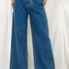 BEIGE BOTANY Lincoln Blue High Rise Wide Leg Jeans 1 BEIGE BOTANY Lincoln Blue High Rise Wide Leg Jeans