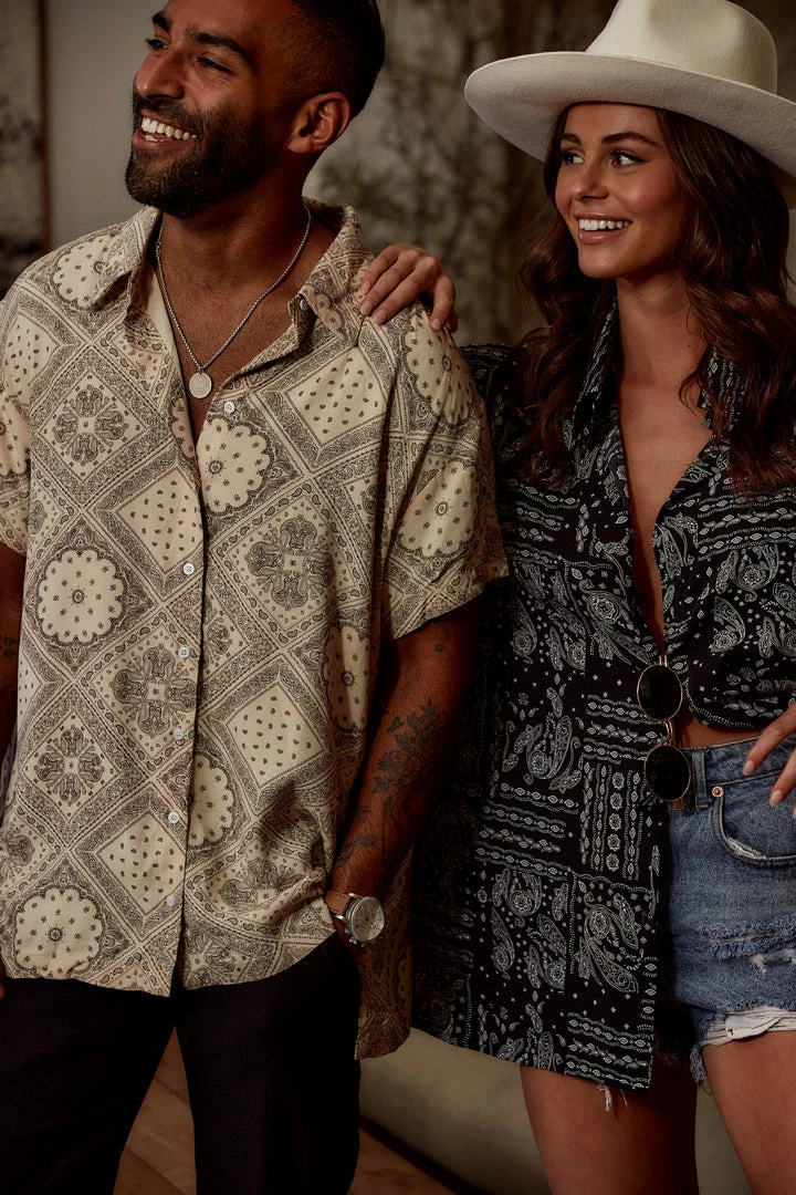 Emory Park Vaughn Paisley Camp Shirt 14 Emory Park Vaughn Paisley Camp Shirt