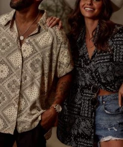 Emory Park Vaughn Paisley Camp Shirt 32 Emory Park Vaughn Paisley Camp Shirt