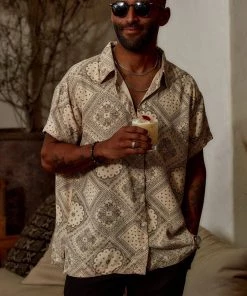 Emory Park Vaughn Paisley Camp Shirt 25 Emory Park Vaughn Paisley Camp Shirt