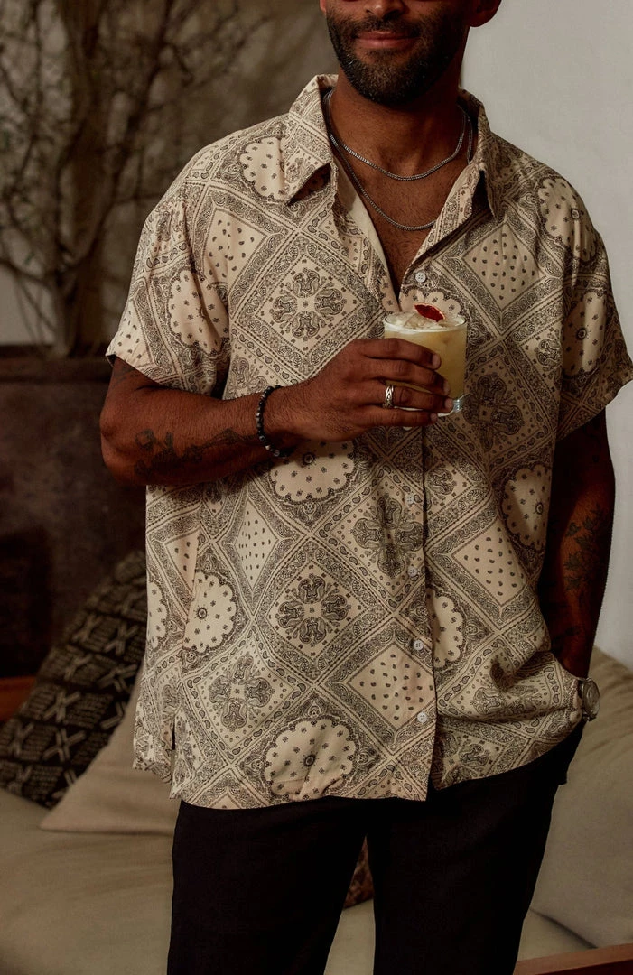 Emory Park Vaughn Paisley Camp Shirt 15 Emory Park Vaughn Paisley Camp Shirt