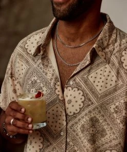 ALUMAUSA New Arrivals Michael Jake Silver Chain Necklace