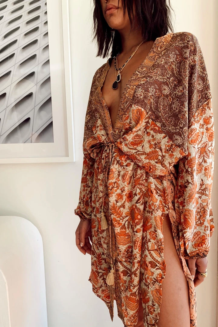KARMA HIGHWAY Laguna Beach Floral Kimono 5 KARMA HIGHWAY Laguna Beach Floral Kimono