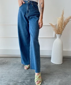 BEIGE BOTANY Lincoln Blue High Rise Wide Leg Jeans 16 BEIGE BOTANY Lincoln Blue High Rise Wide Leg Jeans