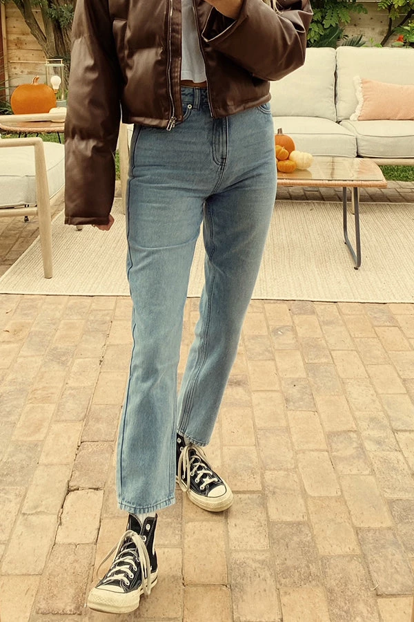 CENTRO INTERNATIONAL SOURCING LTD Norah Light Wash Mom Jeans CLOTHING 5 CENTRO INTERNATIONAL SOURCING LTD Norah Light Wash Mom Jeans CLOTHING