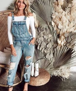 Emory Park Runaway Girl Denim Overalls