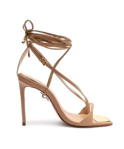 SCHUTZ Vikki Strappy Beige Heel New Arrivals